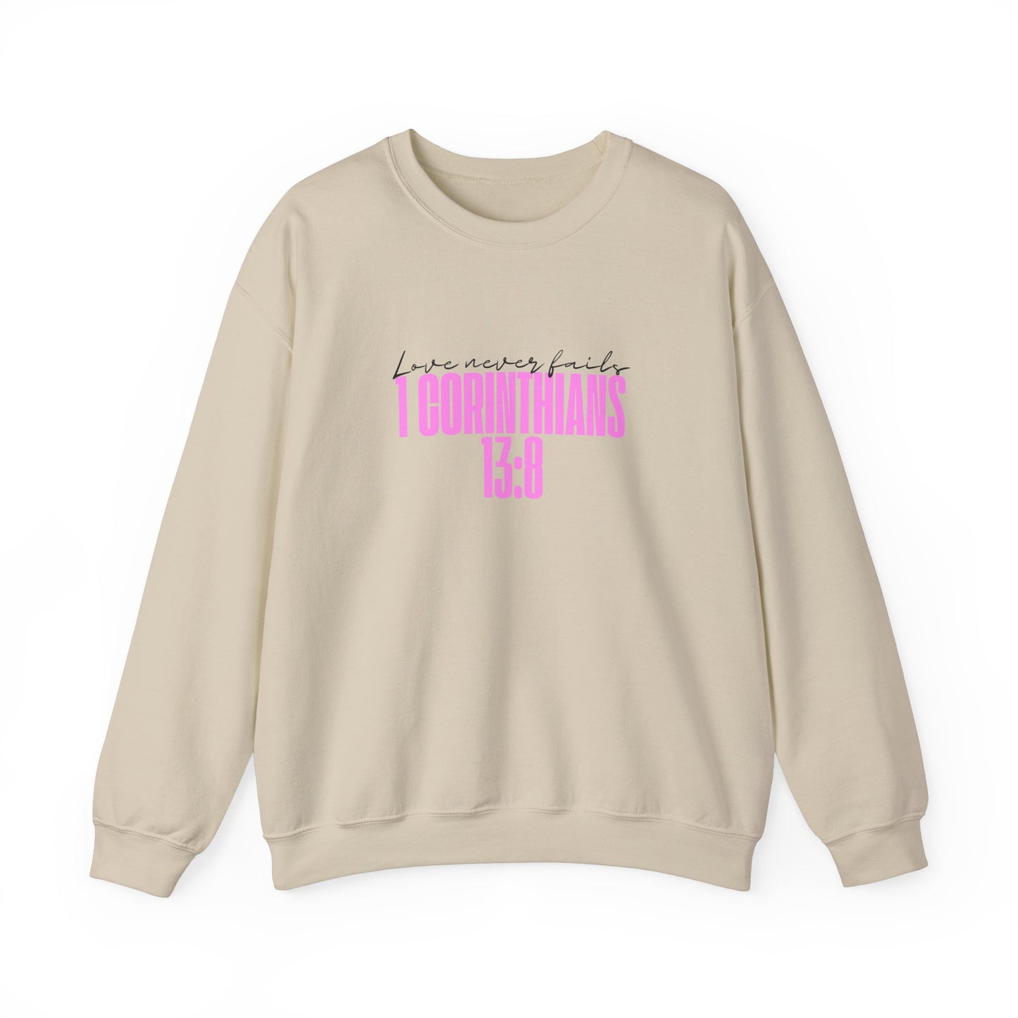Love Never Fails™ Crewneck Sweatshirt