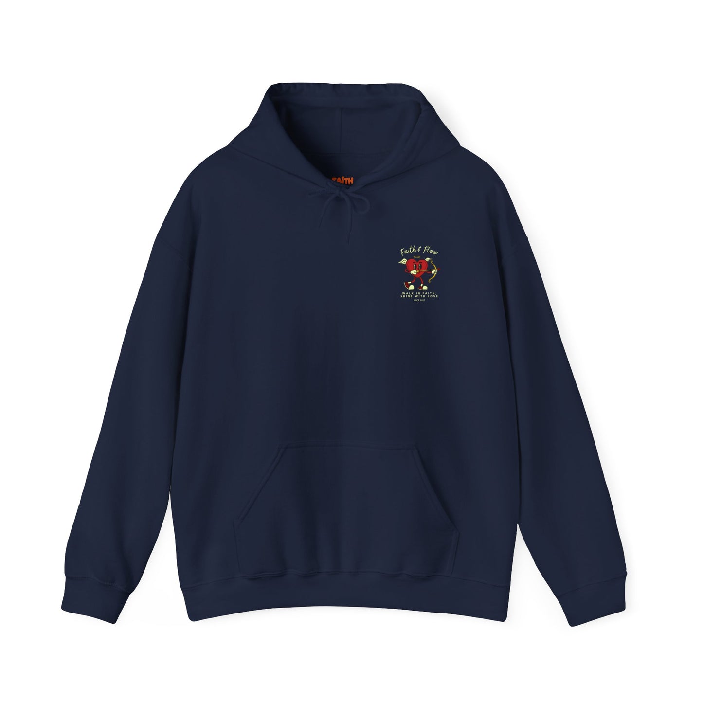 Faith & Flow Unisex Heavy Blend™ Hoodie - Perfect for Casual Wear & Gifts
