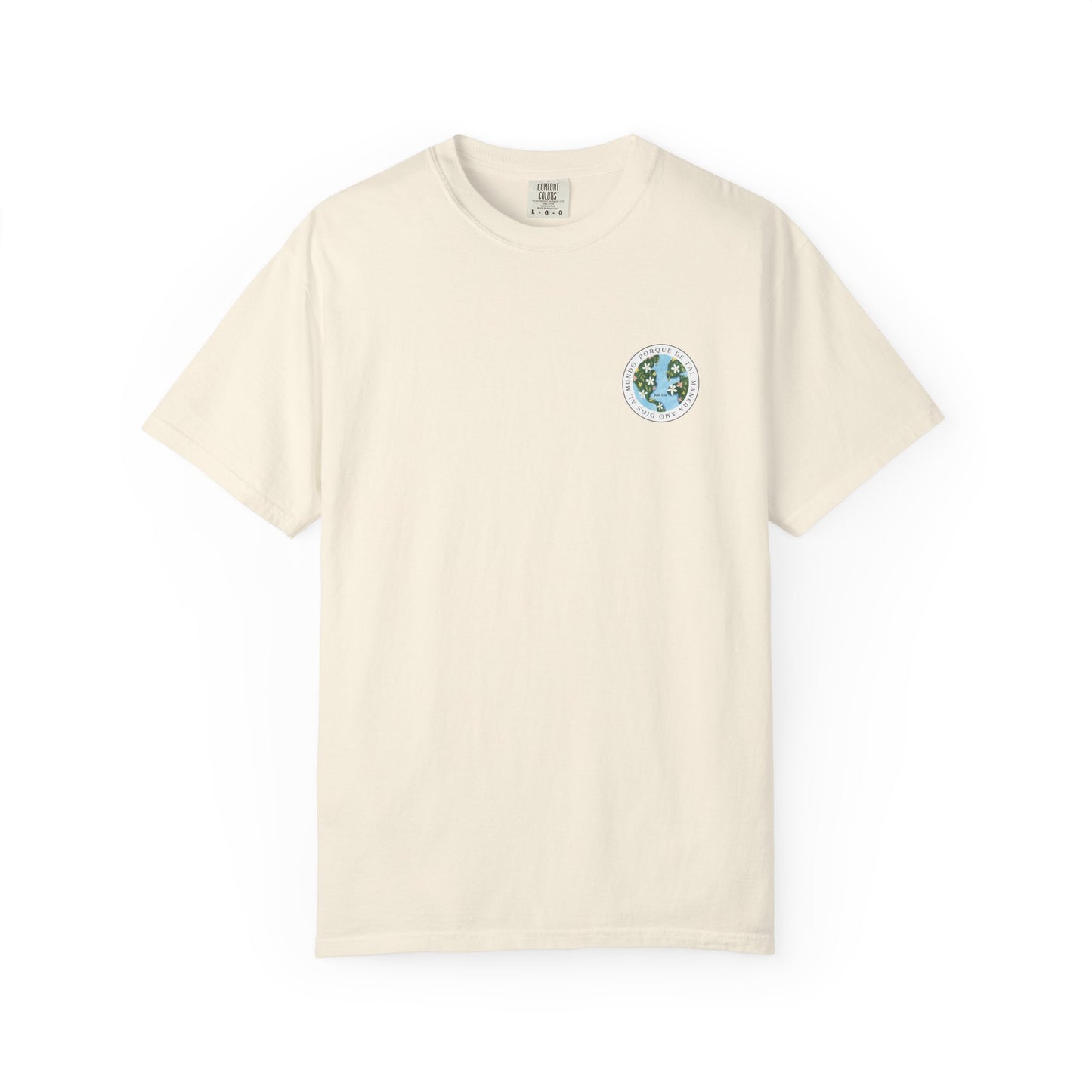 Christian T-Shirt – “For God So Loved the World” Scripture Tee John 3:16