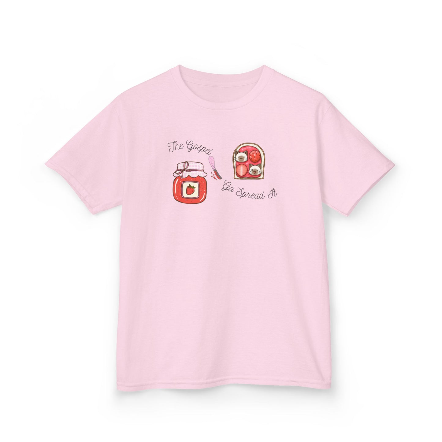 The Gospel – Go Spread It Christian Tee - Fun Kids Tee for Back to School, Gift for Birthday, Children's Fashion, Cute Graphic Shirt, Christian Apparel, Everyday Wear