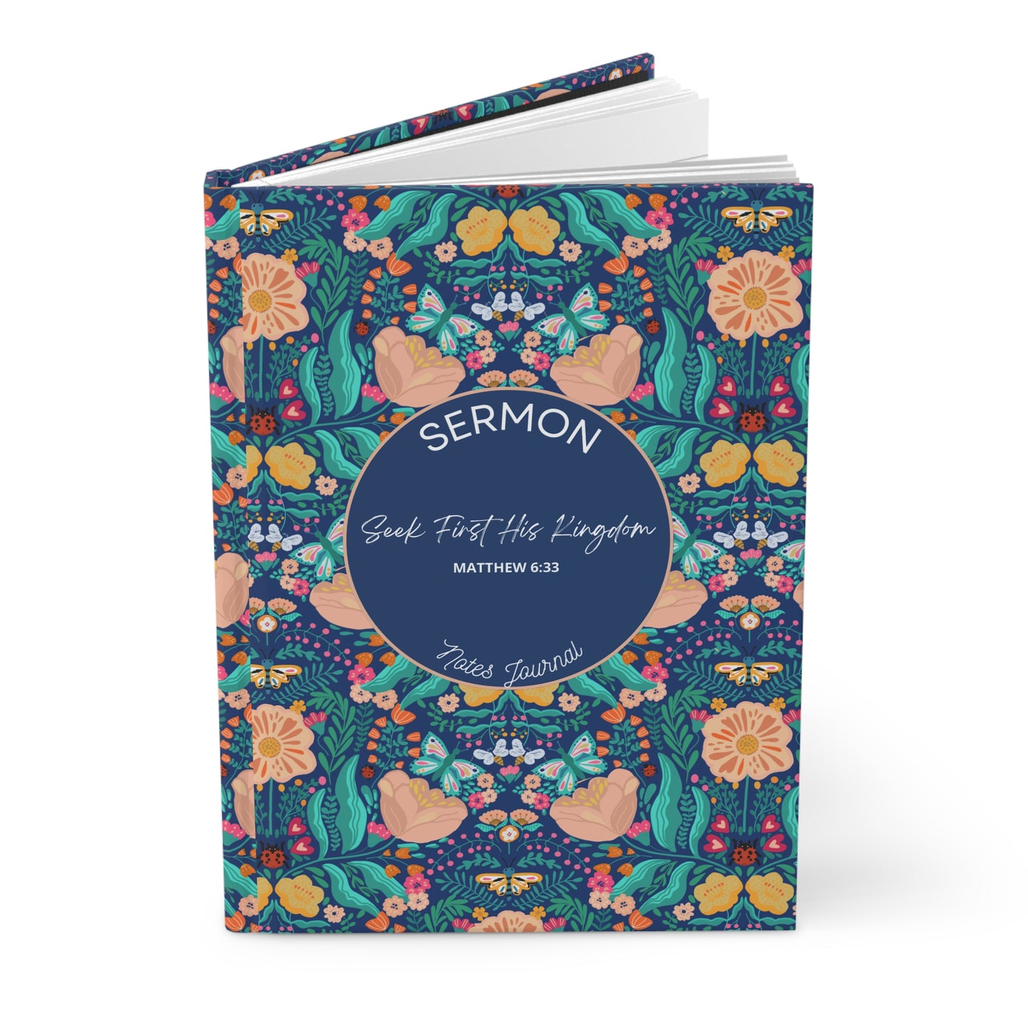 Prayer Journal Seek First His Kingdom Matthew 6:33 Gifts for Mom