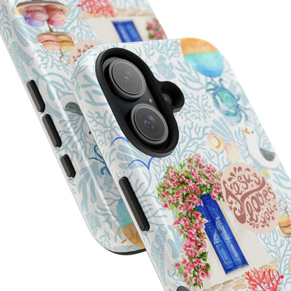 Coastal Girl “Jesus Loves Me” Phone Case | Christian Case for iPhone & Samsung