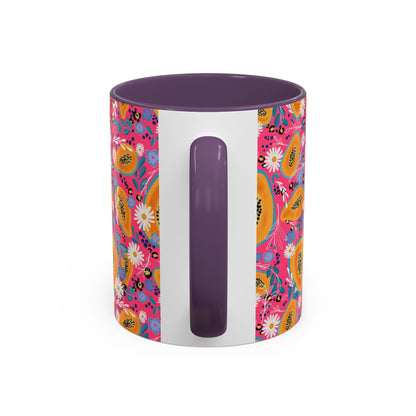 Colorful Floral Coffee Mug - Proverbs 31:28 Inspirational Gift for Mother’s Day