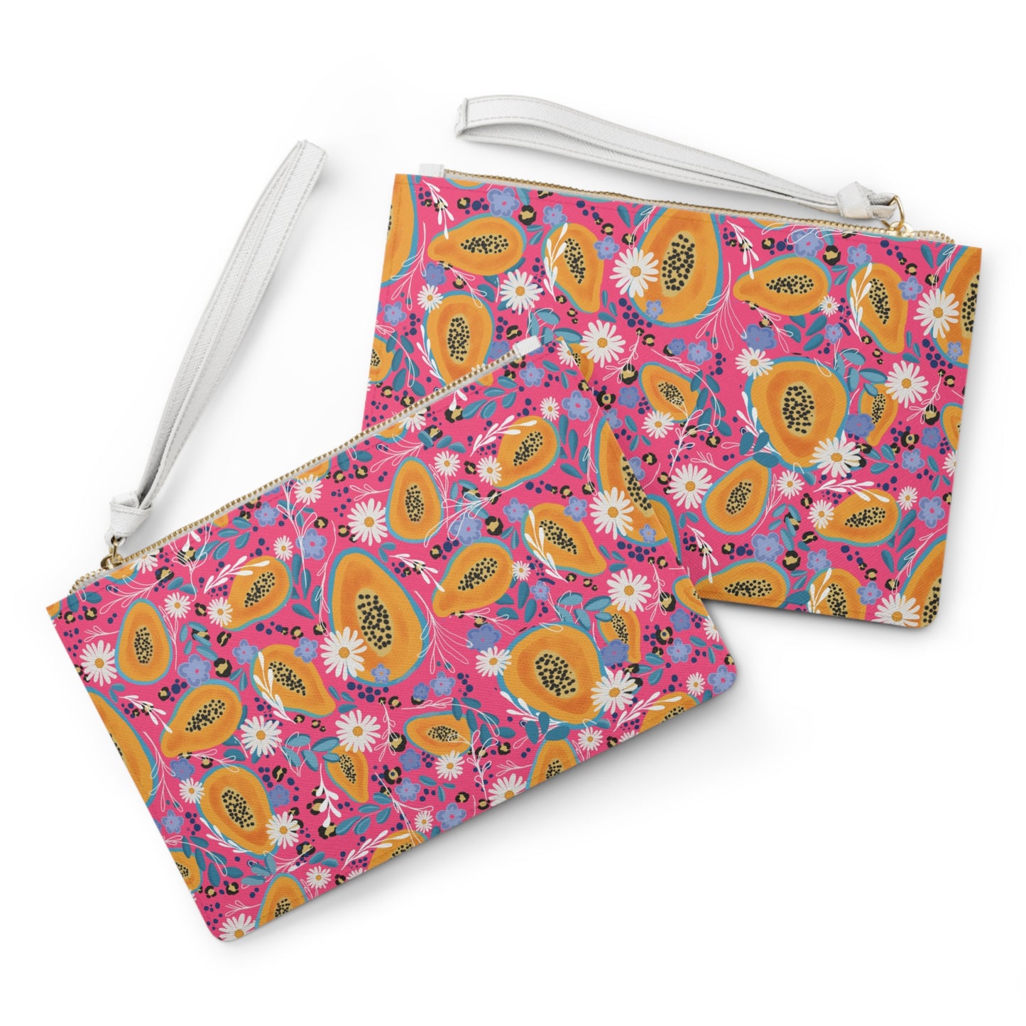Vibrant Floral Clutch Bag - Perfect for Parties and Everyday Use