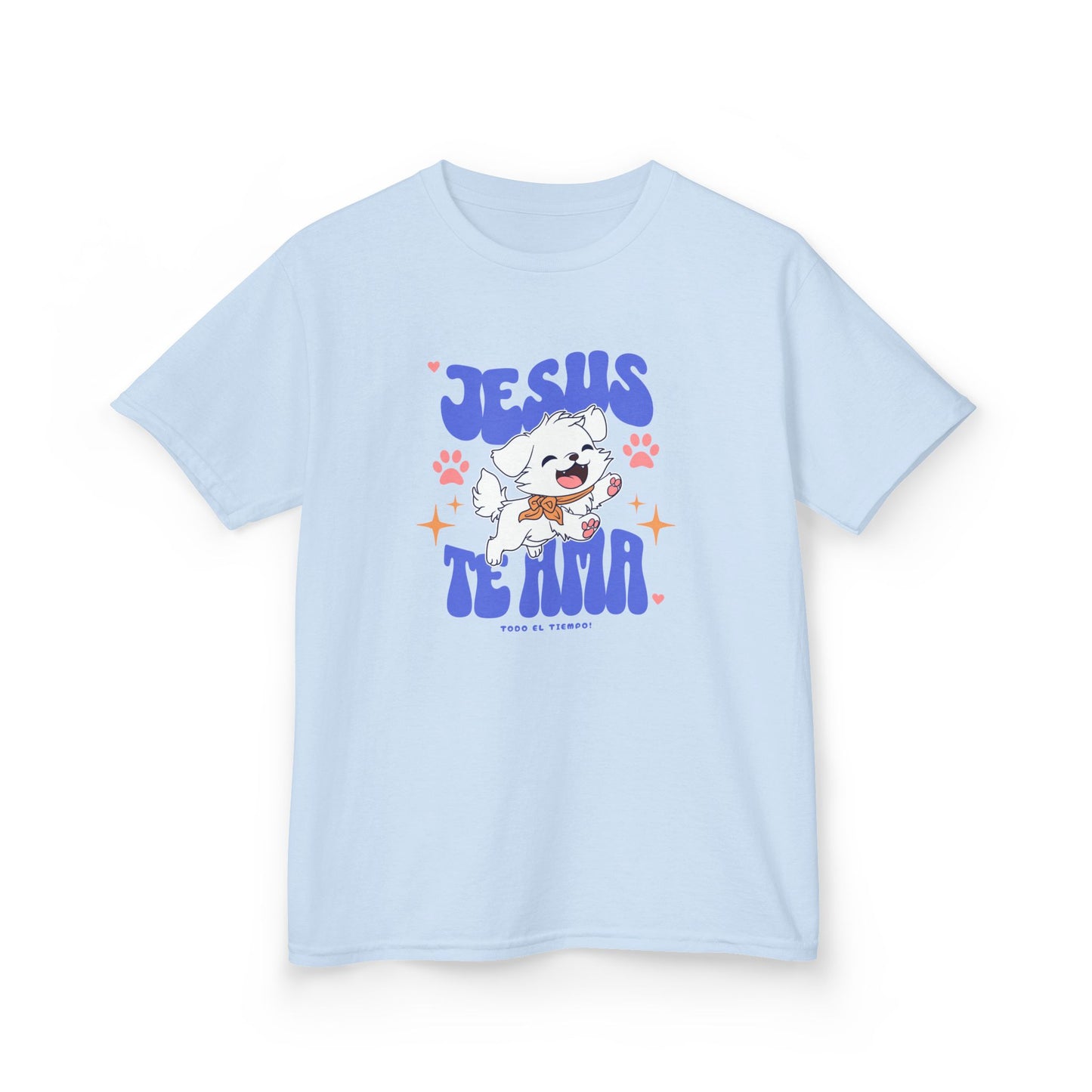 Jesus Te Ama Kids' Christian T-Shirt for Girls | Cute Kids T-Shirt | Boys Girls Apparel | Faith-Based Gift | Religious Children Clothing