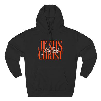 Jesus Christ Is My Lord Hoodie for Men | John 3:16 Christian Streetwear | Bold Faith Apparel | Unisex Premium Hoodie