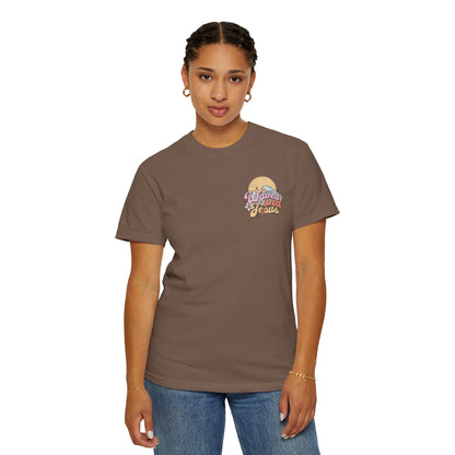 Women's Christian Beach Tee — Waves and Jesus | Vintage Retro