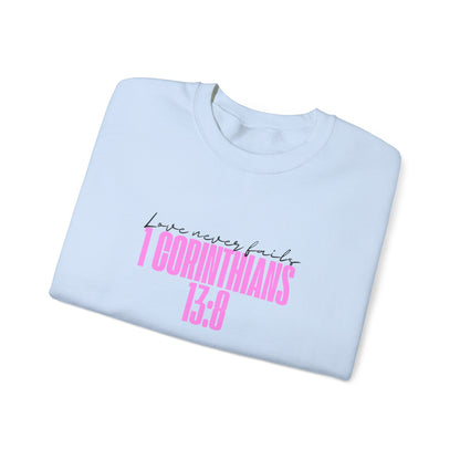Love Never Fails™ Crewneck Sweatshirt