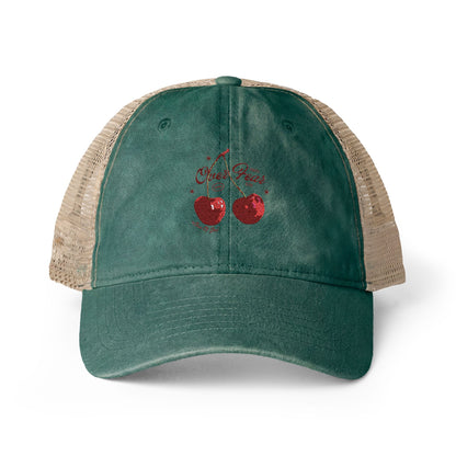 Faith Over Fear Hat – Mark 5:36 Christian Baseball Cap for Women
