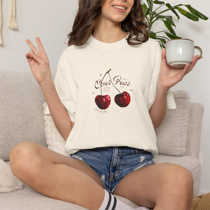 Faith Over Fear T-Shirt for Women – Mark 5:36 Christian Graphic Tee