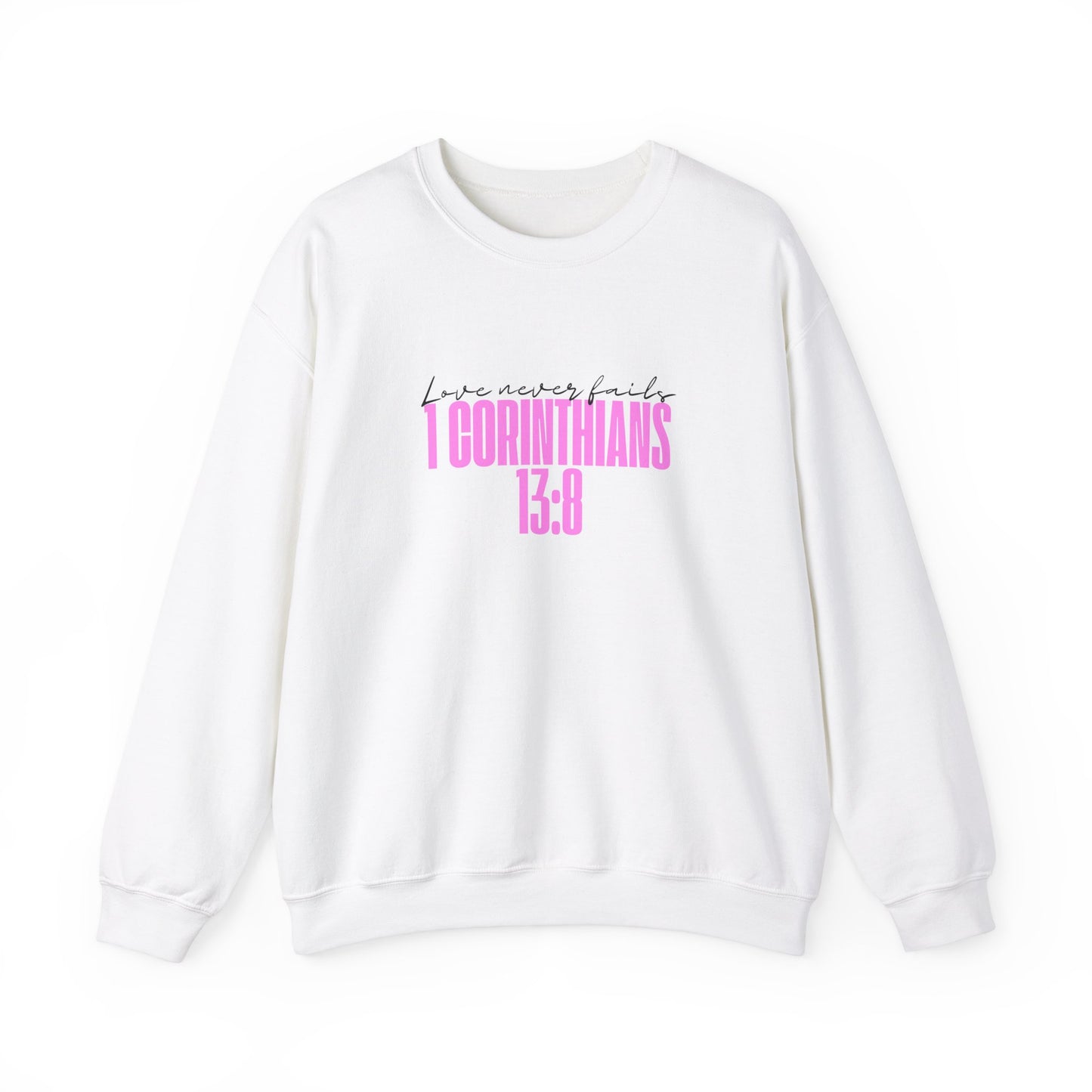 Love Never Fails™ Crewneck Sweatshirt
