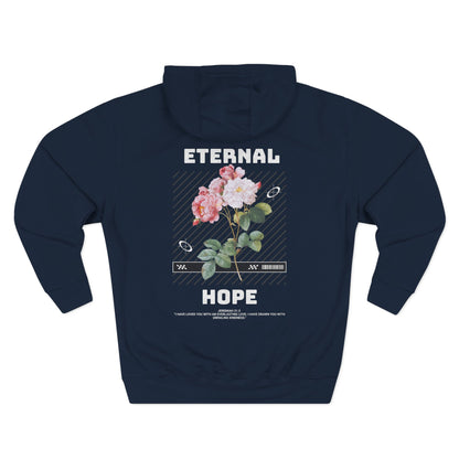 Eternal Hope Christian Hoodie - Jeremiah 31:3 Faith Apparel for Women - Inspirational Sweatshirt Gift