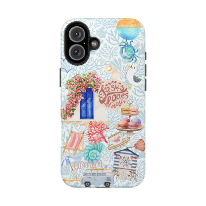 Coastal Girl “Jesus Loves Me” Phone Case | Christian Case for iPhone & Samsung