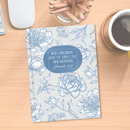 Proverbs 31:28 Christian Journal for Women – Bible Verse Journal