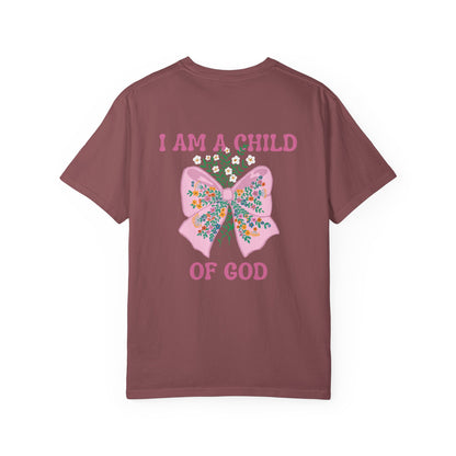 Child of God Women’s Christian T-Shirt – Romans 8:16 Bible Verse Tee