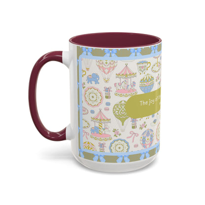 Faith-Inspired Mug with Bible Verse Christian Coffee Cup – “The Joy of the Lord is My Strength” Nehemiah 8:10