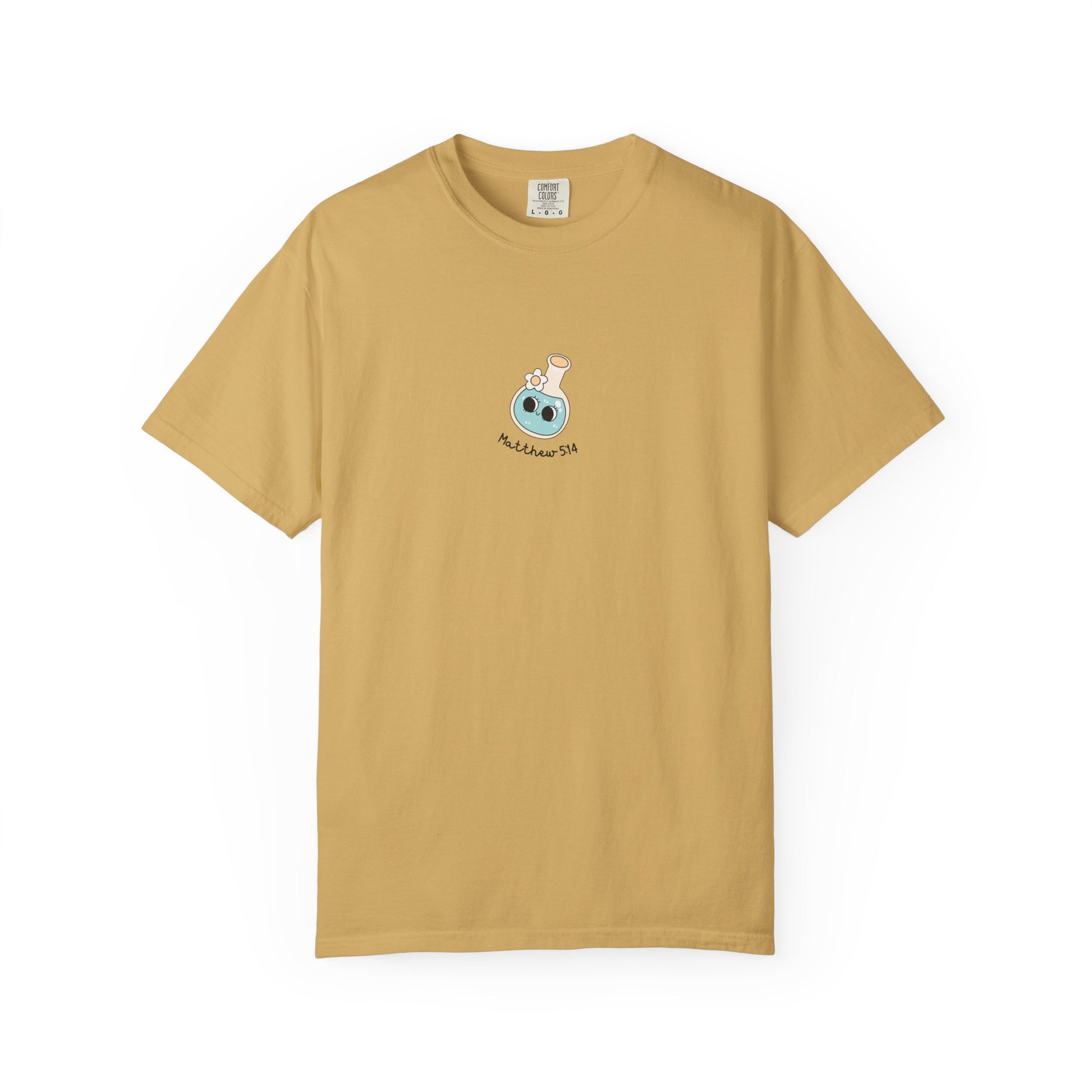 womens christian t-shirt light of the world faith apparel faith and flow