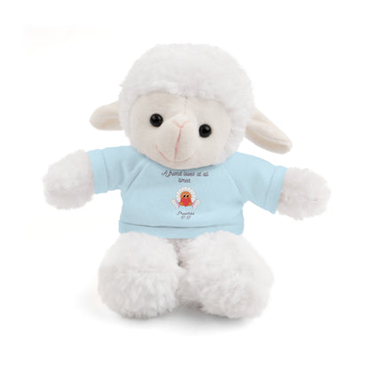 Christian Plushie – Proverbs 17:17 Friendship & Faith Gift Christian Stuffed Animal  Love Gift