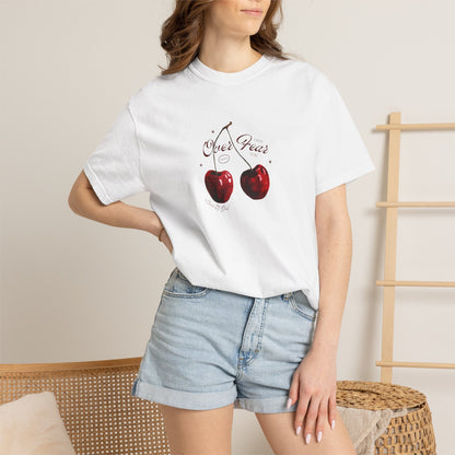 Faith Over Fear T-Shirt for Women – Mark 5:36 Christian Graphic Tee