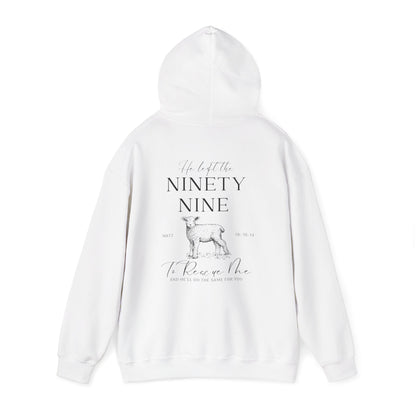 Christian Sheep Hoodie with Matthew 18:10–14 Bible Verse