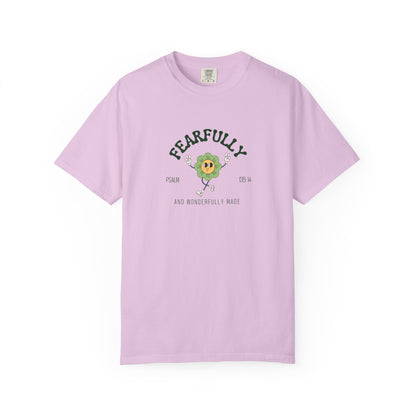 "Fearfully & Wonderfully Made" Faith T-Shirt - Psalm 139:14 Inspirational Tee for Christian Women