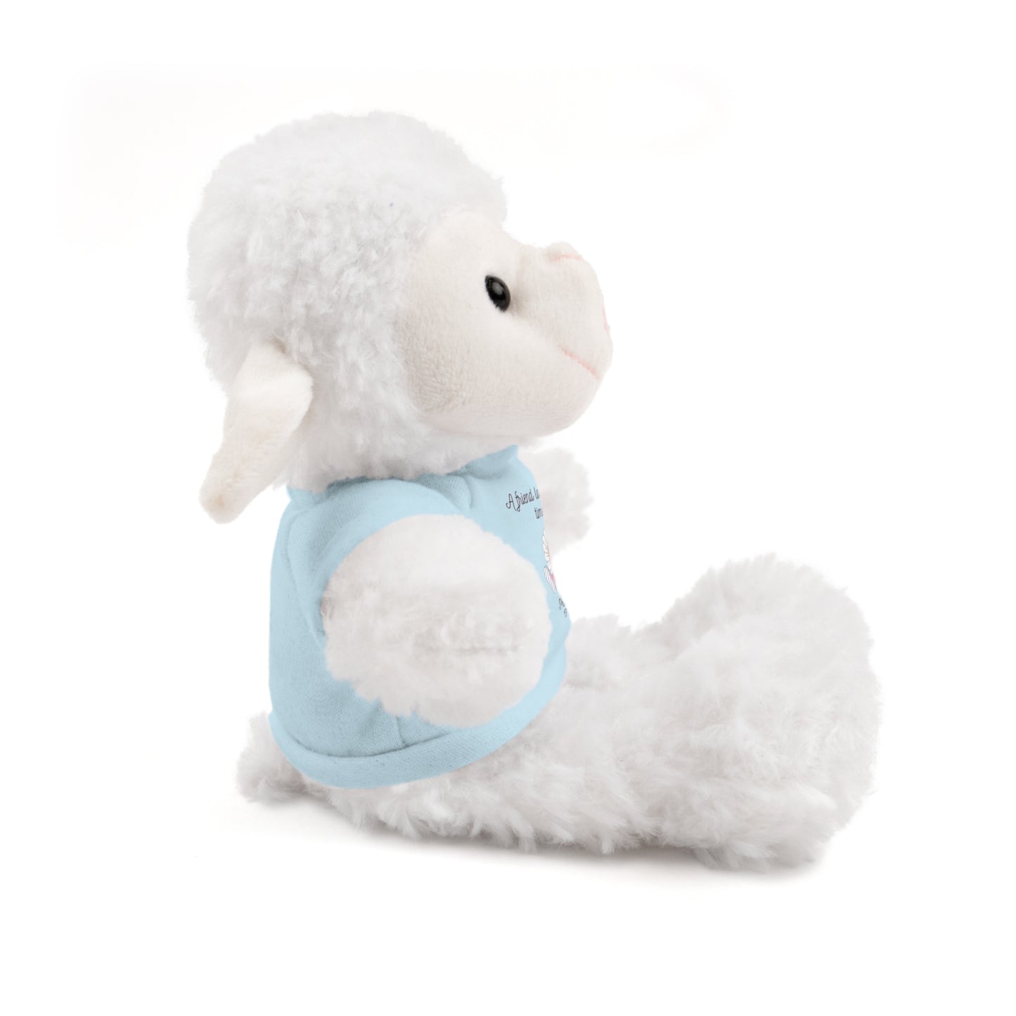 Christian Plushie – Proverbs 17:17 Friendship & Faith Gift Christian Stuffed Animal  Love Gift
