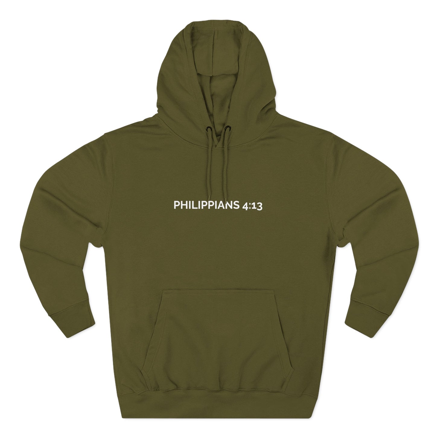 I Can Do All Things Through Christ Hoodie - Philippians 4:13 Christian Hoodie - Streetwear Faith Sweatshirt