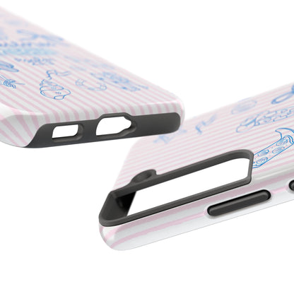Inspirational Tough Phone Case - 'He Restores My Soul' with Psalm 23:3