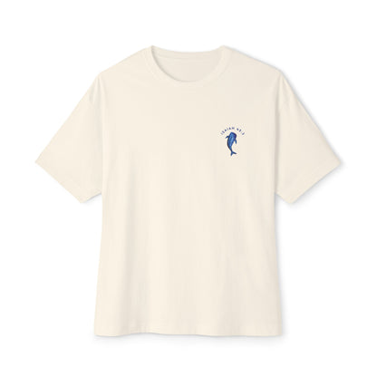 Christian Men’s Oversized Tee | Walk Through Deep Waters Isaiah 43:2