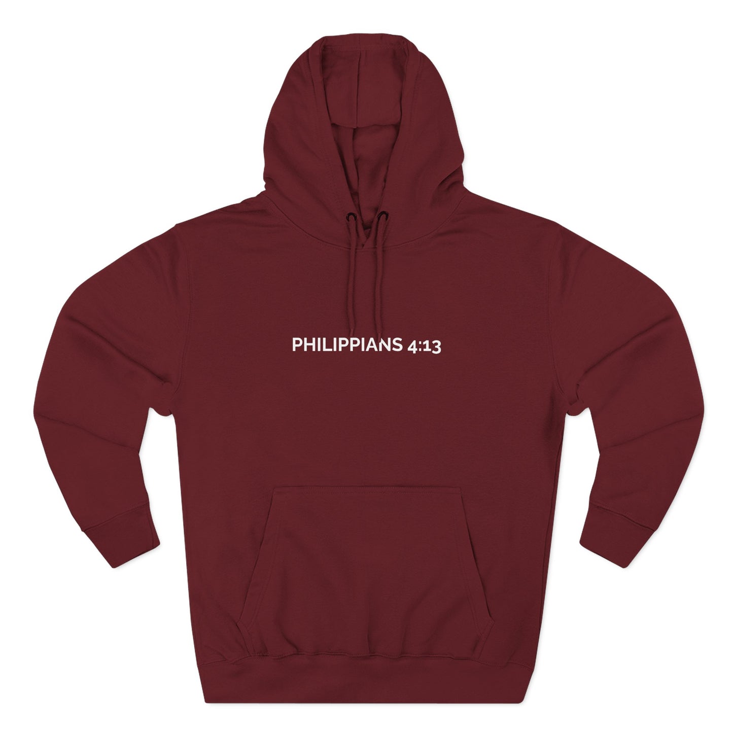 I Can Do All Things Through Christ Hoodie - Philippians 4:13 Christian Hoodie - Streetwear Faith Sweatshirt
