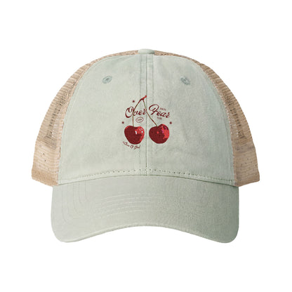 Faith Over Fear Hat – Mark 5:36 Christian Baseball Cap for Women