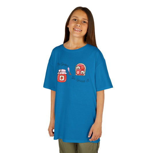 The Gospel – Go Spread It Christian Tee - Fun Kids Tee for Back to School, Gift for Birthday, Children's Fashion, Cute Graphic Shirt, Christian Apparel, Everyday Wear
