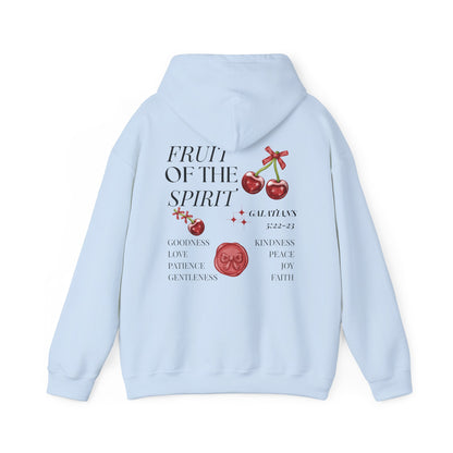 Fruit of the Spirit Hoodie – Christian Hoodie | Galatians 5:22 Bible Verse, Faith Apparel, Inspirational Gift, Cozy Fashion, Spiritual Hoodie