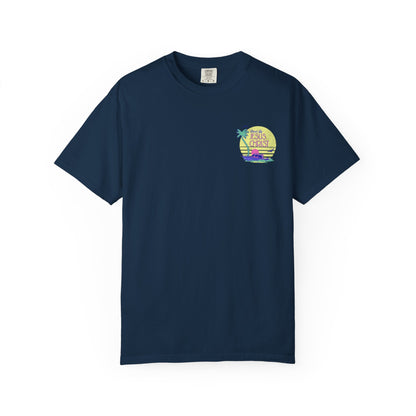 Men's Christian Beach Tee — Waves and Jesus | Vintage Retro | Saltwater Soul – Faith & Flow
