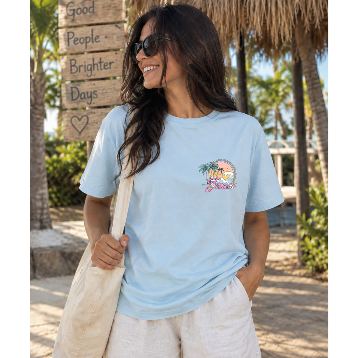 Still Waters Beach T-Shirt – Psalm 23