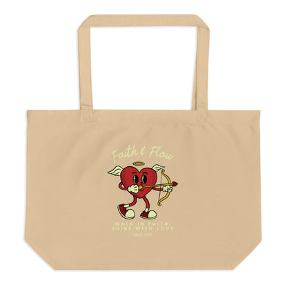 walk in faith christian tote bag for women faith and flow